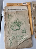 4 copies of "Women's Centennial Paper