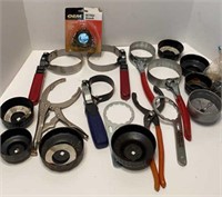 Oil filter wrench lot
