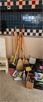 Brooms- Stepstool- Cleaning Products