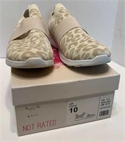 Not Rated sz10 leopard-worn twice