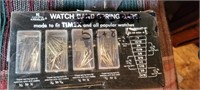 Lot of Watch Band Springs Repair Kit
