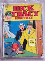 Dell Dick Tracy Comic Books Lot