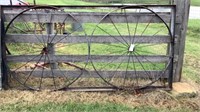 Iron Wheel Gate 9’