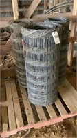 3 Rolls Of Woven Wire Fencing