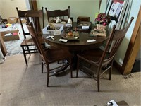 TABLE AND 4  CHAIRS