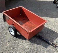 TOW BEHIND LAWN TRAILER