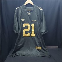 Dallas Cowboys "E. Elliott #21" Army Jersey