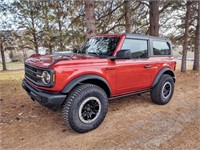 NEW 2022 FORD BRONCO-ONLY 14 MILES!