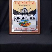 Taj Mahal Kingfisher Indian Lager Beer Mirror