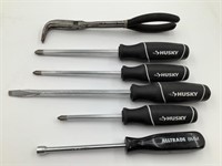 MISCELLANEOUS TOOLS- SCREWDRIVERS, PLIERS, SQUARE