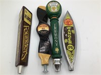SET 4 BEER TAPS - FOUNDERS,FREMONT,FLYERS AND NEW