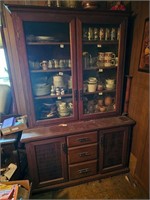 China Hutch without contents 54" wide by 81" tall