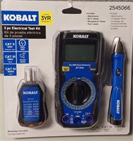 Kobalt electrical test kit