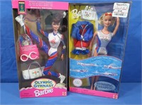NIB 1999 Swimming Champion Barbie, NIB 1995