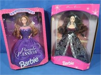 NIB 1996 Winter Fantasy Barbie, NIB 1995 Purple