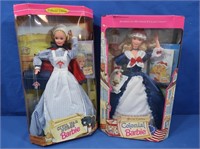 NIB 1995 Civil War Nurse Barbie, NIB 1994