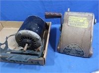 Vintage Paymaster Computer, Motor (as is)