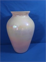 Vintage Pearlescent Vase 17hx11"w