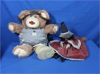 Furskins Bear 21" T & Flying Witch