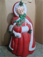 Blow Mold Mrs Claus 41"H (works