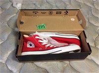 Men’s size 9.5 red converse