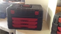 Craftsman toolbox, W/tools & removable trays,