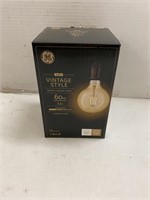 (3x bid) GE LED Vintage Style Light Bulbs