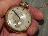 ELGIN 1923 16s Pocket watch Gold Filled RUNS