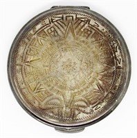 Vintage Mexico Sterling Compact