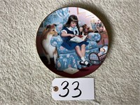 Danbury Mint, "Sundays' Child" Collectible Plate