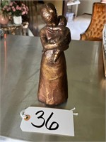 '78 Kelsey Bronzed Statue/Figurine, 9" tall