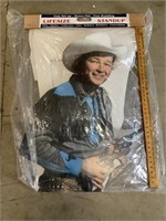 SEALED Roy Rogers Life Size Cardboard Cutout