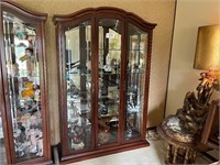 55W x 16D x 81H Lighted Curio/Display Cabinet