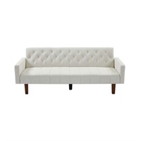 67" Sofa & Sofa Bed - White Beige