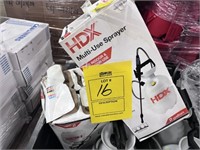 HDX MULTI-USE SPRAYER - 2 GALLON