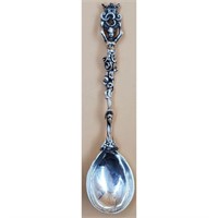 Vintage Finely Decorated Sugar Spoon