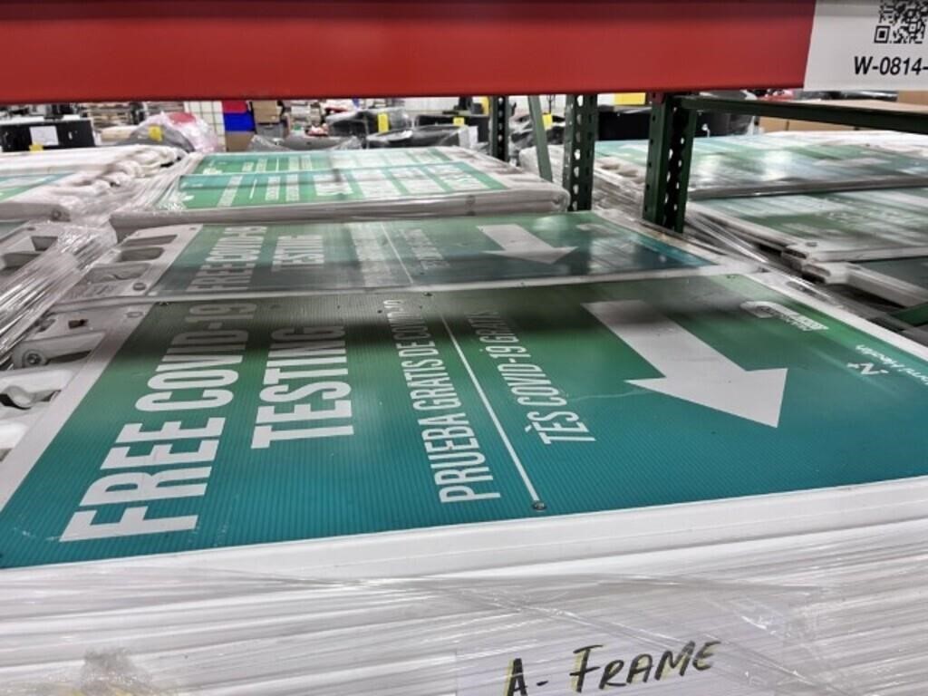 A-FRAME SIGNS (2 PALLETS)