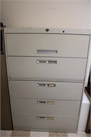 Supreme Equipment Systems 5 Drawer Metal Filing