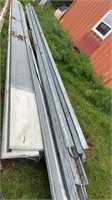 A HEAVY GAUGE, GALVANIZED, METAL ROOFING PANEL