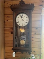 Antique Waterbury Wall Clock