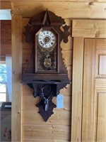 Antique Russell & Jones Wall Clock