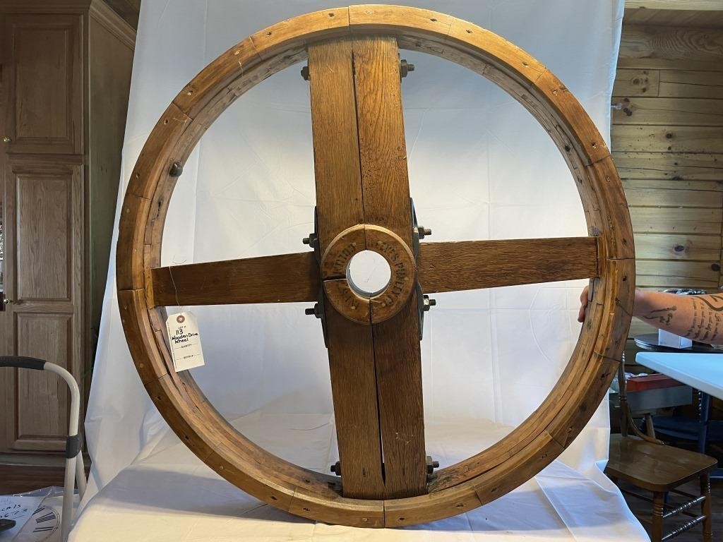 36" Wooden Drive Wheel