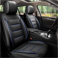 Car Seat Covers - Both Front Seats, Black&Blue
