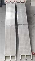 6' 500lb Folding Aluminum Ramps