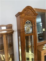 Forest hill electric clock , with lighted glass