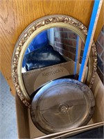 Decorative mirror, garment bag and more see