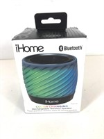 NEW iHome Bluetooth Color Changing Speaker