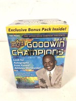 NEW SEALED Upper Deck Goodwin Champs Card Set