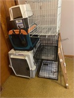 Pet carriers pet gate, see photos