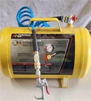 Performance Tool 5gal Portable Tank with Hose &